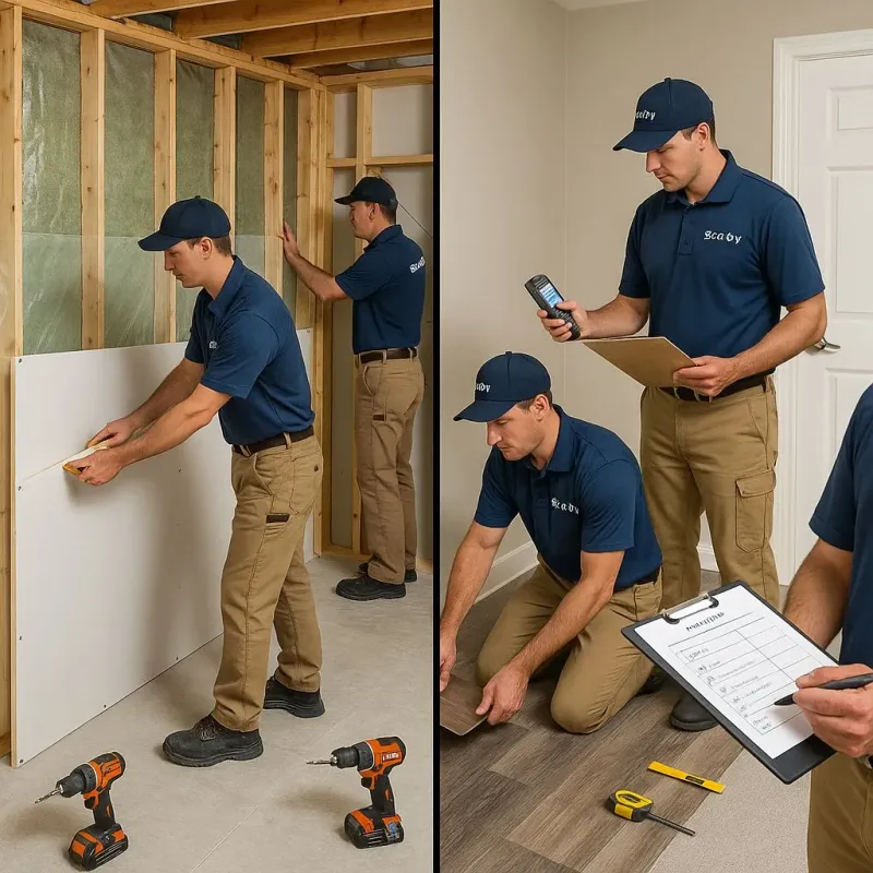 Repairs and Reconstruction process in Rice County, MN